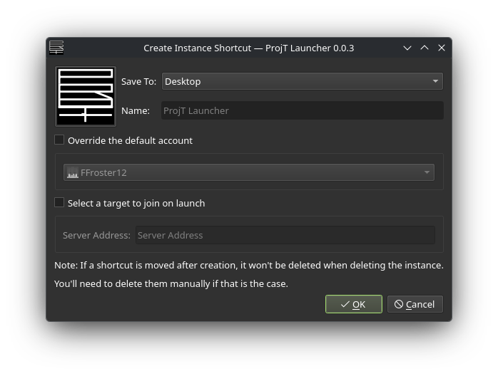 Copy menu when right click on instance