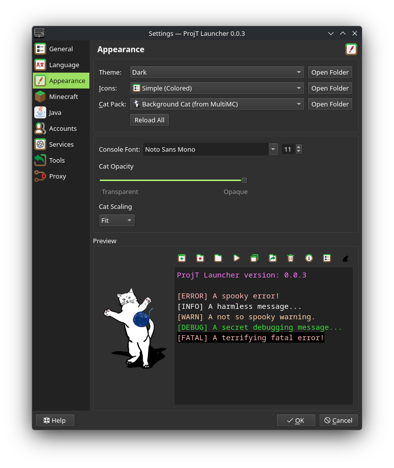 User Interface tab under Launcher tab in settings